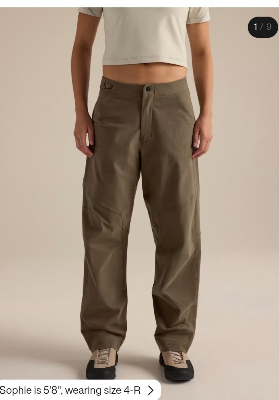 Arc'teryx Women Pants Size 4 Cotton Blend